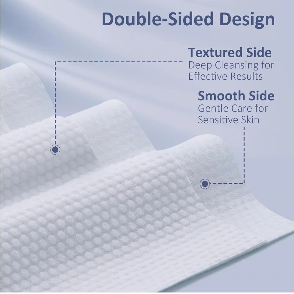 Premium White Makeup Removal Wipes